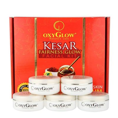 Oxyglow Kesar Fairness Glow Facial Kit, 165g