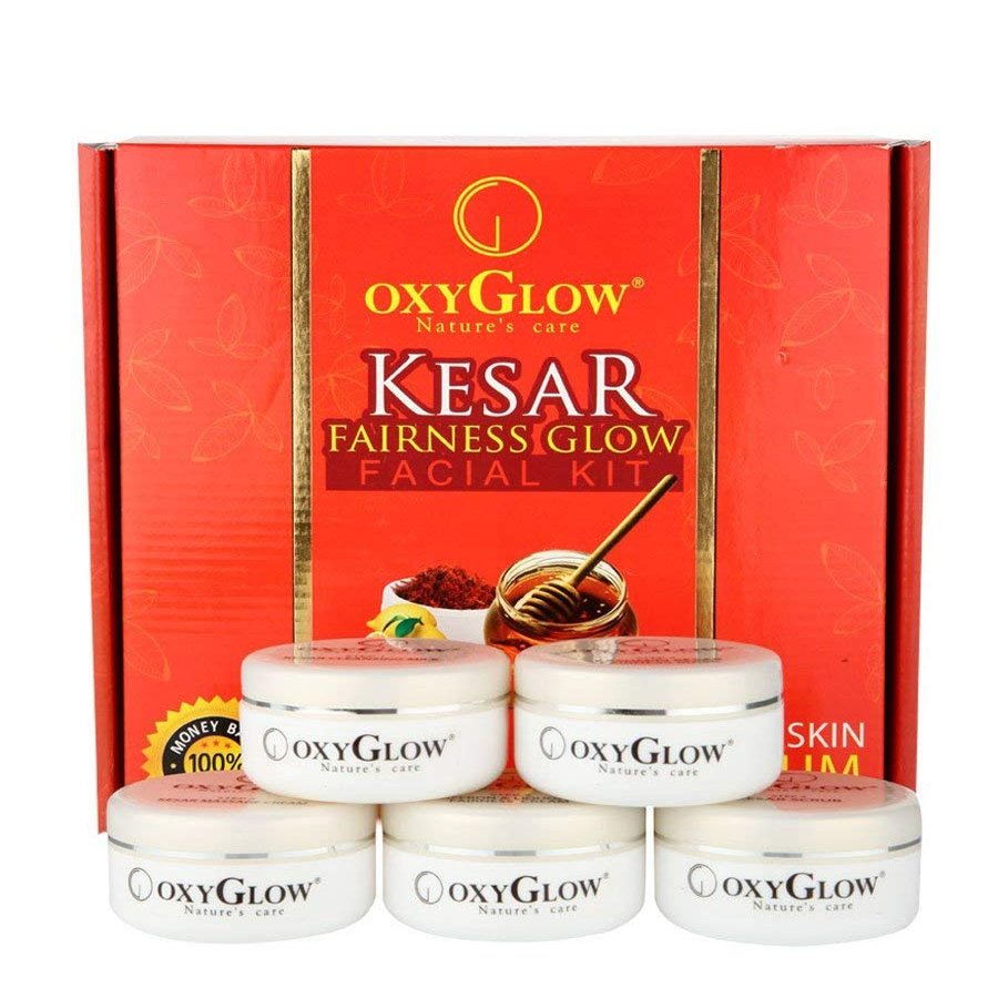 Oxyglow Kesar Fairness Glow Facial Kit, 165g