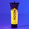 Glowing Chunky Glitter Gel in Neon UV, Moon Glow view 3