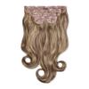 Super Thick 22" 5 Piece Natural Wavy Clip In Hair Extensions view 1