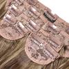 Super Thick 22" 5 Piece Natural Wavy Clip In Hair Extensions view 2