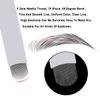 30Pcs Disposable Eyebrow Microblading Needles,Lip Tattooing Microblades Permanent Makeup Blades for Single Use Only (18U) white view 3