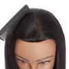 Traininghead 20-22" 100% Human hair Mannequin head Training Head Cosmetology Manikin Head Doll Head with free Clamp view 4
