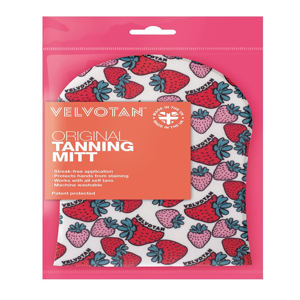 VELVOTAN ROSEGOLD - The Original Tanning Mitt VELVOTAN - Self Tanning Applicator - Clever Lotion Resistant - Reusable - Sleek Application