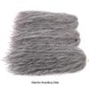 KGBFASS 3Packs Marley Braiding Hair 18Inch Afro Marley Hair For Twists Synthetic Kinky Braiding Hair Extensions (Gary) view 2