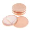 5x Powder Puff, Applicator Cotton Round Makeup Powder Sponge, Air Cushion Puff with Ribbon, Face Powder Puffs for Loose and Foundation,3.15 inch (Orange) view 1