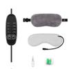 Kissybride Steam Eye Mask, USB Heated Sleep Mask with Timer and Temperature Adjustment, Relieve Stress, Dry Eyes, Tired Eyes, Puffy Eyes (Grey) view 1