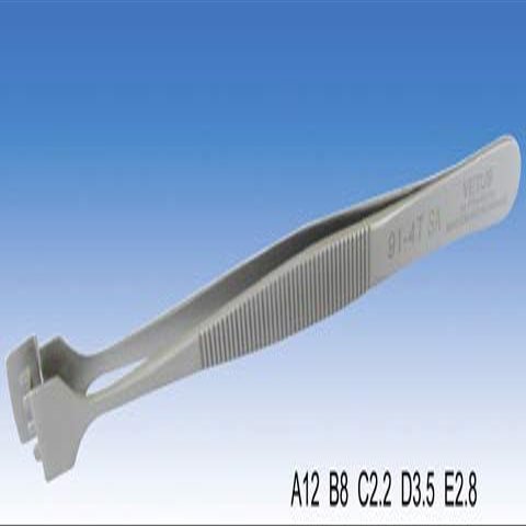 91-4T Wafer Tweezer