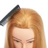 Traininghead 100% Human Hair Mannequin Head Hairdresser Training Head Cosmetology Manikin Head Doll Head With Free Clamp (Light Blonde) view 4