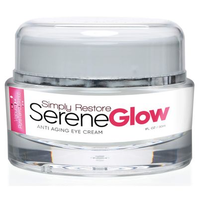 Simply Restore Serene Glow - Anti Aging Eye Cream - Lift and Firm your Eyes and Smile Lines - Help Protect from the Formation of Crows Feet - Protect Your Expression and Beauty - Under Eye Cream