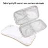 Rotekt PU Cosmetic Bag,Face Brushes Makeup Brush Portable Fashion Marble Makeup Organizer Bag Toiletry Travel Make Up Brushes Bag view 3