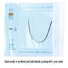 Pierced Owl Set of 10 EO Gas Sterilized 316L Surgical Steel Curved Piercing Needles (1.6mm (14GA)) view 4