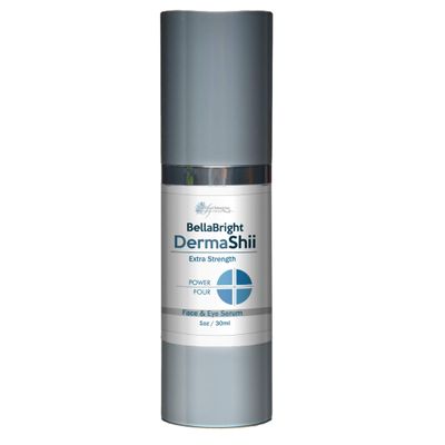 BellaBright DermaShii Serum - Extra Strength Anti Aging Eye & Face Serum - Treat Your Skin to Retore the Look and Feel of Young Skin - BellaBright Serum Croatian Essentials Beloved Immortelle Formula