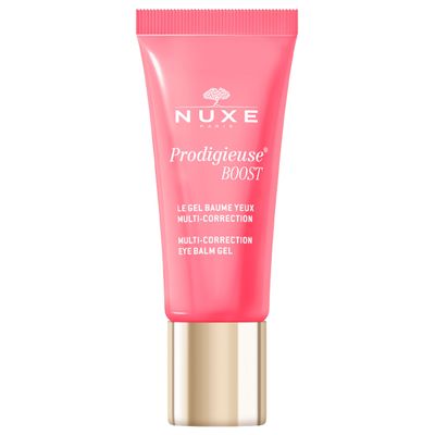 Nuxe Prodigieuse Boost Multi-Correction Eye Balm Gel with Jasmine Extract, Reduces Puffiness & Dark Circles, 0.51 Fl Oz