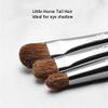 MSQ Wool Makeup Brush Set 11pcs with Portable Tie-up Bag for Foundation Powder Contour Blending Eye Shadow view 4