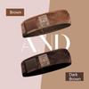 Dreamlover Wig Grip Band, Velvet Wig Grip, Brown, 2 Pieces view 3