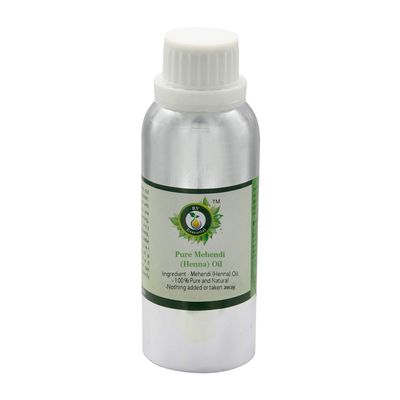 R V Essential Pure Mehendi (Henna) Oil 630ml (21oz)- (100% Pure and Natural)