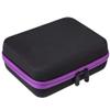 30-Bottle Essential Oil Carrying Case for 5ml,10ml,15ml Portable Scented Oils Holder Traveling Carrying Case Storage Box(Purple) view 2