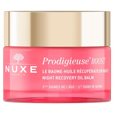 Nuxe Prodigieuse Boost Night Recovery Oil Balm with Jasmine Extract, Rejuvenating Luxury Night Care, 1.7 fl oz