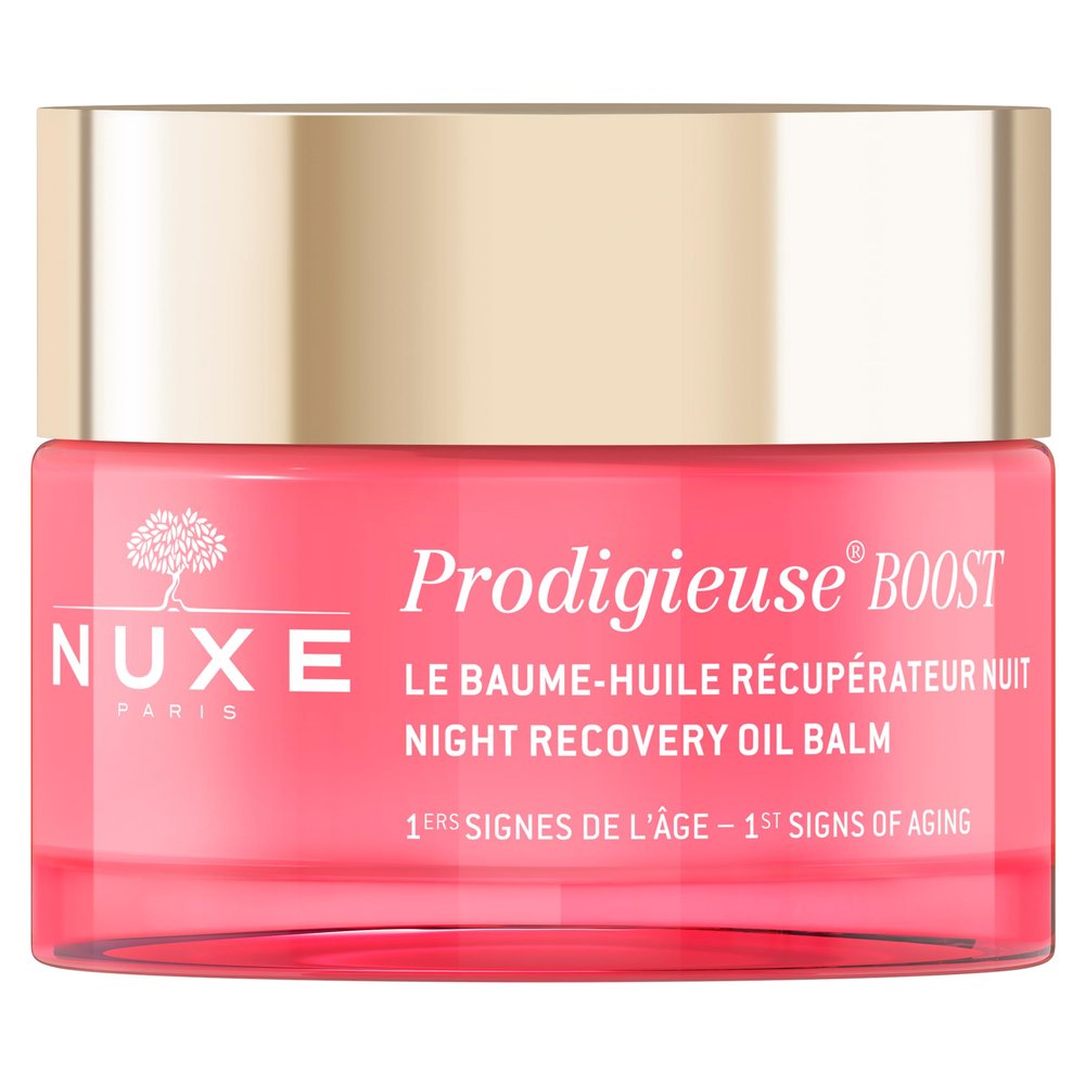 Nuxe Prodigieuse Boost Night Recovery Oil Balm with Jasmine Extract, Rejuvenating Luxury Night Care, 1.7 fl oz