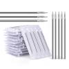 ATOMUS Body Piercing Needles, 100pcs 14G Stainless Steel Sterile Disposable Ear Nose Navel Nipple Lip Piercing Needles view 1