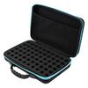 60-Bottle Essential Oil Carrying Case for 5ml,10ml,15ml with Handle Scented Oils Holder Traveling Carrying Case Storage Bag(Blue) view 1