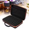 60-Bottle Essential Oil Carrying Case for 5ml,10ml,15ml with Handle Scented Oils Holder Traveling Carrying Case Storage Bag(Orange) view 2