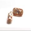 Blush Shell Mini Hair Clips view 2