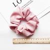 10PCS Chiffon Elastic Hair Bands Hair Scrunchies Solid Color Hair Ties Ponytail Holder Hair Rope view 4