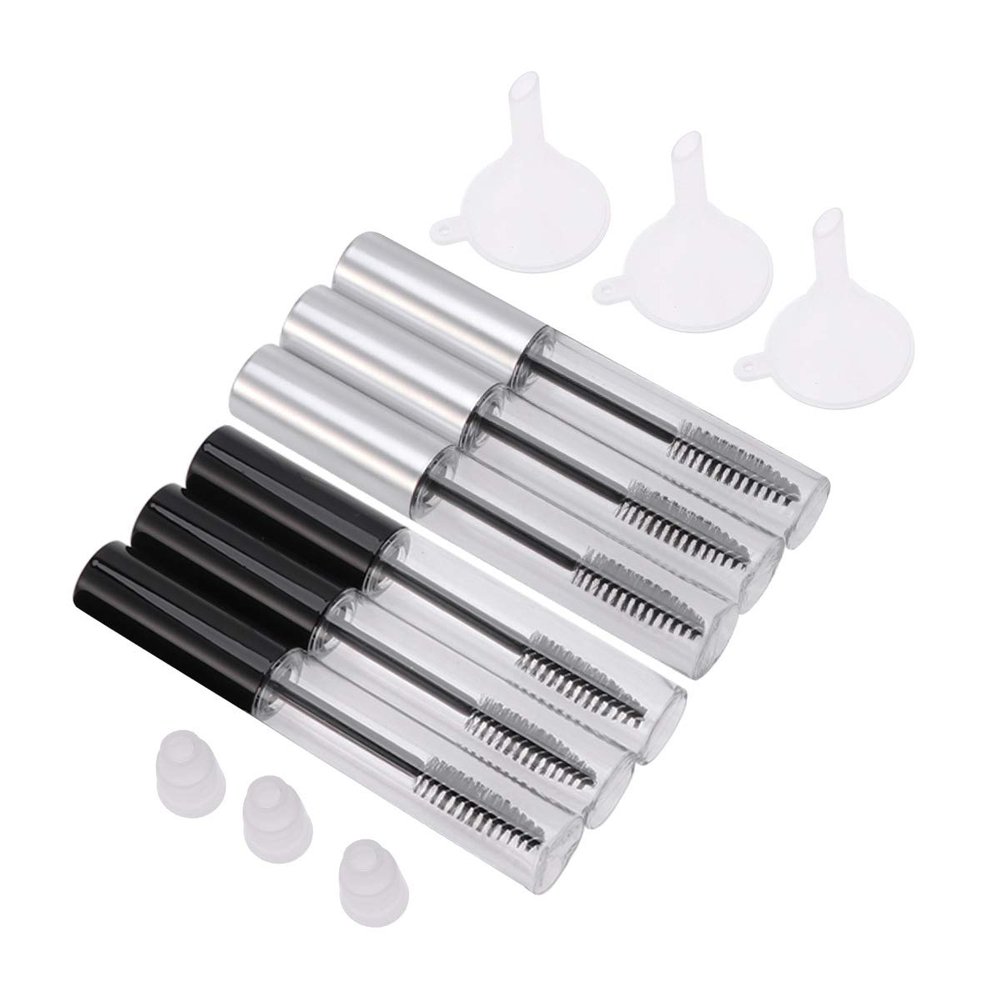 3pcs Mascara Wands Eyelash Extension Bottle Mascara Tube Container Diy Mascara Container Clear Mascara for Eyelashes Clear Eyelash Mascara Clear Container Mini With Stick Glass