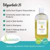 Soapeauty POLYSORBATE 20 T-MAZ 20, TWEEN 20 | 100% Pure Cosmetic Grade Solubilizer Surfactant & Emulsifier | (8 oz) view 2