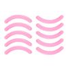AKOAK Universal Soft High Elastic Silicone Eyelash Clip Replacement Pad, Eyelash Clip Filler Pad - Pack of 10 (Light Pink) view 1