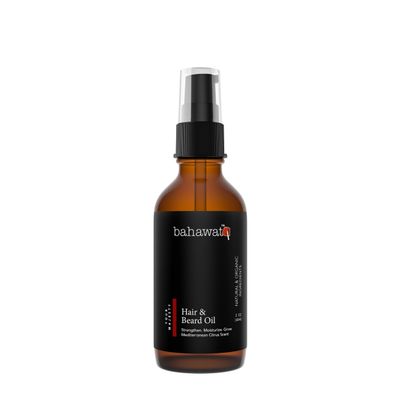 BAHAWAT: Premium Beard Oil Conditioner & Softener - Your Majesty- 2 ounce - Beard Itch and Dry Skin Relief - Handcrafted from Natural Ingredients - Label may vary