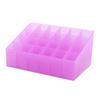 24 Grids Lipstick Holder Display Stand Cosmetic Organizer Women Makeup Storage Box Brushes Bottles Display Rack Holder(Purple) view 1