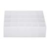 24 Grids Lipstick Holder Display Stand Cosmetic Organizer Women Makeup Storage Box Brushes Bottles Display Rack Holder(White) view 1