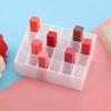 24 Grids Lipstick Holder Display Stand Cosmetic Organizer Women Makeup Storage Box Brushes Bottles Display Rack Holder(White) view 4