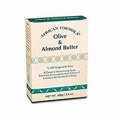 African Formula OLIVE & ALMOND BUTTER SOAP 3.5 0Z.