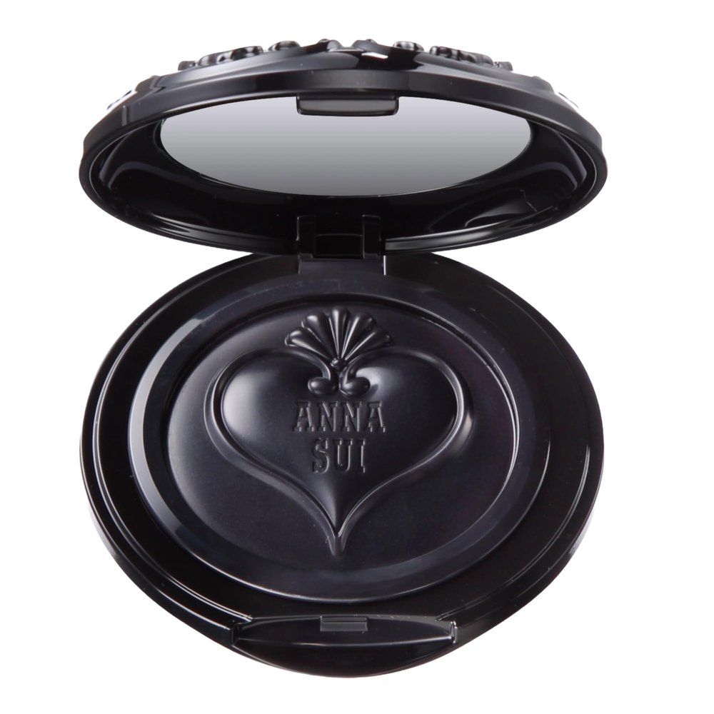 ANNA SUI Black Cream Blush - Rosy Shade - Shifting Blush - Creates a Subtle and Bold Look - Keeps Skin Moisturized - Tinted Cream Blush - 0.24 oz.