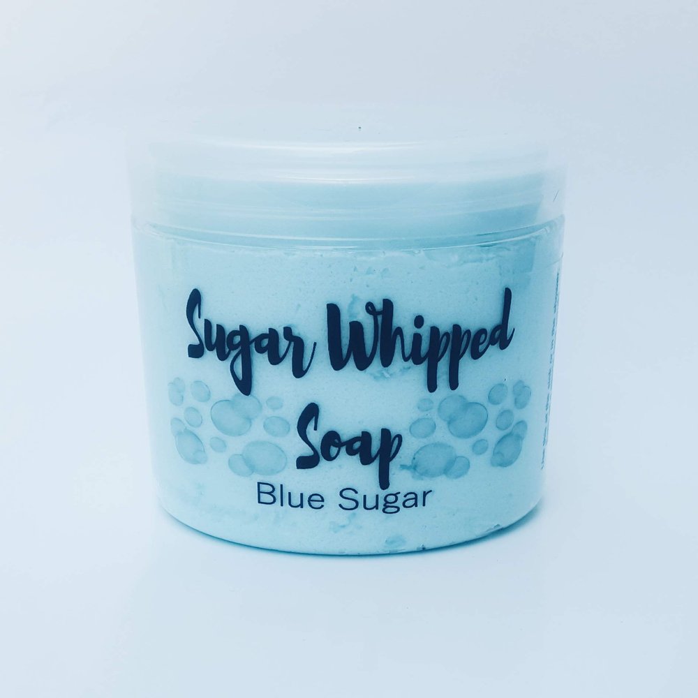 Blue Sugar Whipped Soap