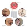 Body Piercing Needles, ATOMUS 10pcs 14G Stainless Steel Sterile Disposable Ear Nose Navel Nipple Lip Piercing Needles view 4