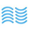 AKOAK Universal Soft High Elastic Silicone Eyelash Clip Replacement Pad, Eyelash Clip Filler Pad - Pack of 10 (Sky Blue) view 1