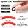 AKOAK Universal Soft High Elastic Silicone Eyelash Clip Replacement Pad, Eyelash Clip Filler Pad - Pack of 10 (Sky Blue) view 2