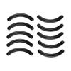 AKOAK Universal Soft High Elastic Silicone Eyelash Clip Replacement Pad, Eyelash Clip Filler Pad - Pack of 10 (Black) view 1