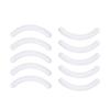 AKOAK Universal Soft High Elastic Silicone Eyelash Clip Replacement Pad, Eyelash Clip Filler Pad - Pack of 10 (White) view 1
