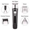 Abbicen New 5 in 1 Multi-functional Beard Trimmer Men's Grooming Kit Dual Shaver Body Trimmer Precision Nose & Ear Trimmer Waterproof Recharqeable Cordless (Black) view 3