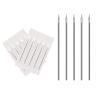 ATOMUS Body Piercing Needles, 10pcs 16G Stainless Steel Sterile Disposable Ear Nose Navel Nipple Lip Piercing Needles view 1