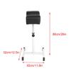Yinhing Foot Rest for Pedicure,Manicure Footrests, Adjustable Pedicure Footrest, Nail Salon Spa Chairs with Soft Cushion Design for Manicuristas Artistic Make-Up view 4