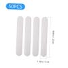 ARTIBETTER 50pcs Disposable Collar Protector Sweat Pads - White Collar Grime, 50 Pack Self-Adhesive Neck Liner Pads Feel All Day Against Collar Sweat & Stains view 4