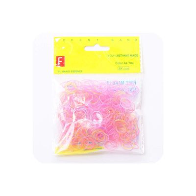 1000PCS/Lot Disposable Gum For Hair Children TPU Rubber Bands Ponytail Holder Elastic Hair Band Girls Scrunchie Hair Accessories,500 Colorful 4