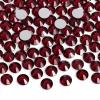Jollin Glue Fix Crystal Flatback Rhinestones Glass Diamantes Gems for Crafting Nail Art Crafts Decorations Clothes Shoes 7.2mm (ss34 288pcs, Dark Siam) view 1